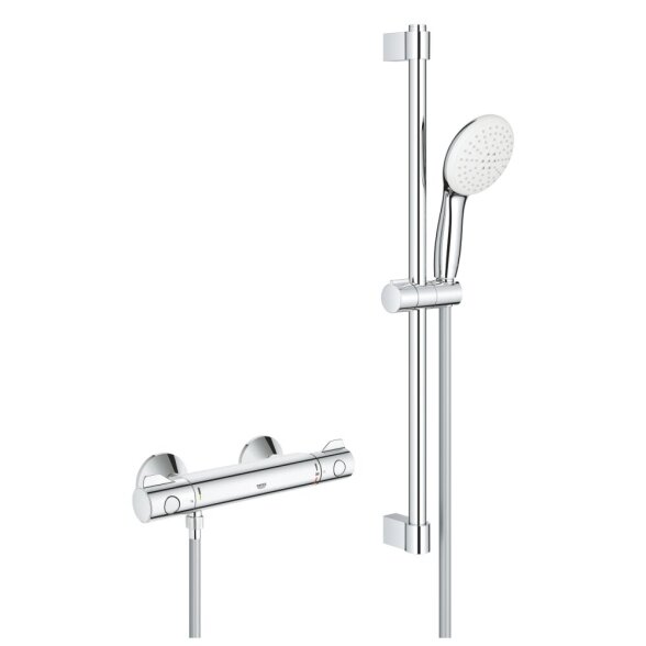 Termostatinis dušo komplektas GROHE Grohtherm 800, chromo sp. Termostatinis dušo komplektas GROHE Grohtherm 800, chromo sp.