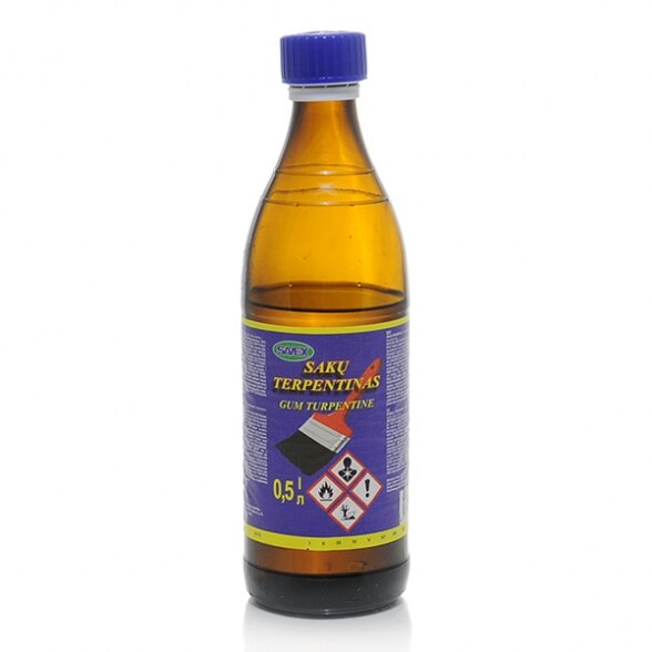 Sakų terpentinas, 0,5l Sakų terpentinas, 0,5l