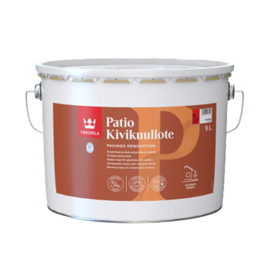 Betono ir trinkelių dažai TIKKURILA Patio Kivikuullote, 9l Betono ir trinkelių dažai TIKKURILA Patio Kivikuullote, 9l