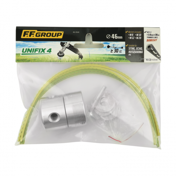 Trimerio galvutė FF GROUP Unifix 4 46068 1