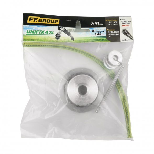 Trimerio galvutė FF GROUP Unifix 4 XL 46069 1 Trimerio galvutė FF GROUP Unifix 4 XL 46069 1