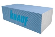 Universali gipskartonio plokštė atspari fiziniam poveikiui Knauf BLUE 3000x1200x12,5mm