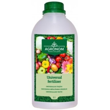 Universalios trąšos AGRONOM, 1L Universalios trąšos AGRONOM, 1L