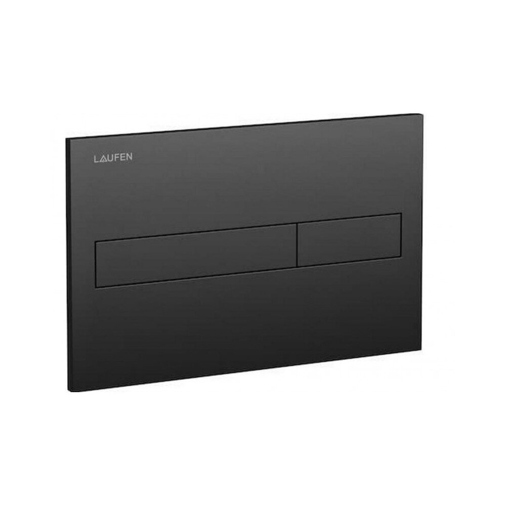 Vandens nuleidimo mygtukas LAUFEN Lis Dual Flush, juoda sp. Vandens nuleidimo mygtukas LAUFEN Lis Dual Flush, juoda sp.