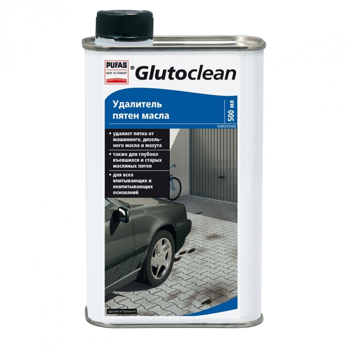 Tepalo dėmių valiklis PUFAS Glutoclean 390381-R, 500ml Tepalo dėmių valiklis PUFAS Glutoclean 390381-R, 500ml