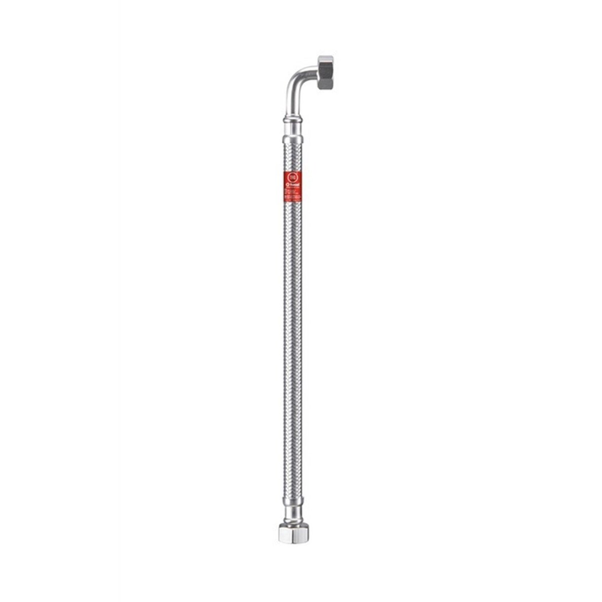 Vandens žarnelė TUCAI 946886L TAQ Codo 1/2"C FF, 80cm Vandens žarnelė TUCAI 946886L TAQ Codo 1/2"C FF, 80cm