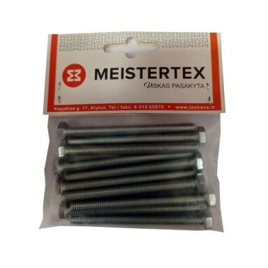 Varžtas DIN933 8x80mm MEISTERTEX (10vnt)