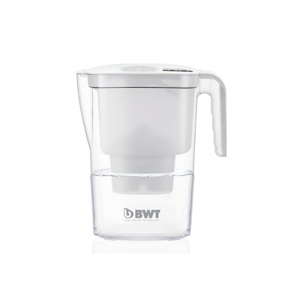 Vandens ąsotis BWT Vida, 2,6l balta sp.  su 1vnt. magnio mineralizacijos filtru 1