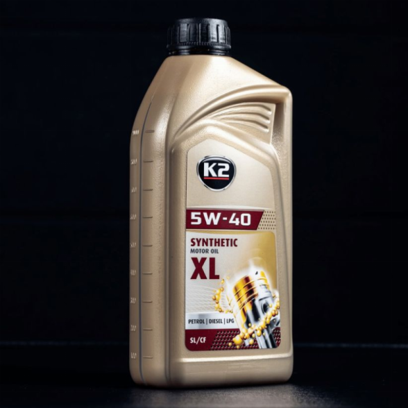 Variklinė alyva K2 5W-40 sintetinė, 1L 3