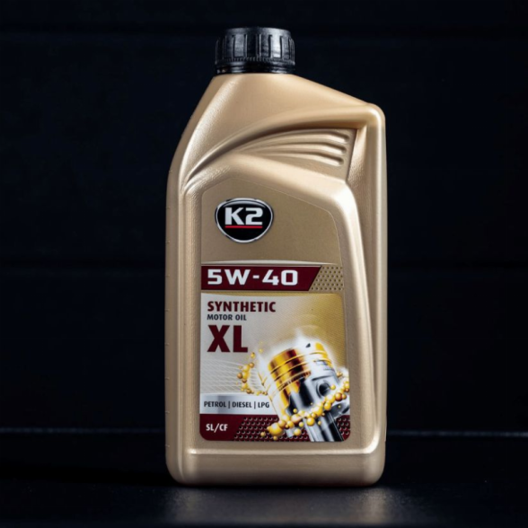 Variklinė alyva K2 5W-40 sintetinė, 1L 5
