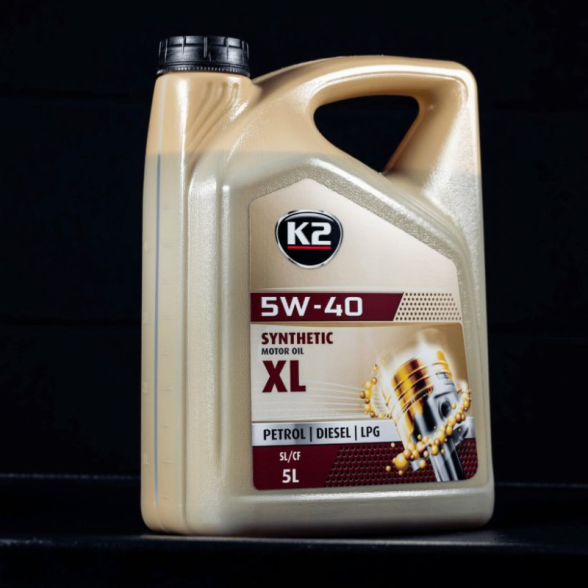 Variklinė alyva K2 5W-40 sintetinė, 5L 3 Variklinė alyva K2 5W-40 sintetinė, 5L 3