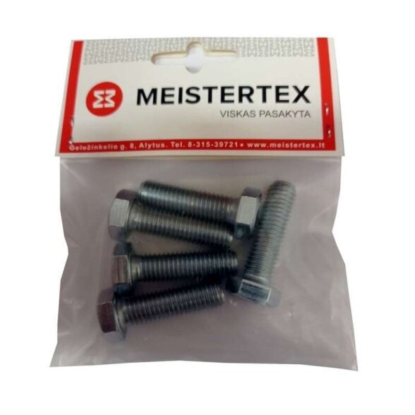 Varžtas DIN933 10x50mm MEISTERTEX (5vnt) Varžtas DIN933 10x50mm MEISTERTEX (5vnt)