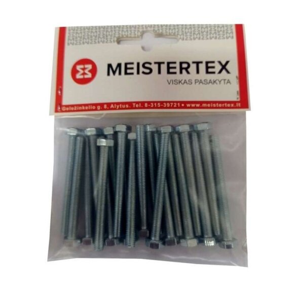 Varžtas DIN933 5x40mm MEISTERTEX (20vnt) Varžtas DIN933 5x40mm MEISTERTEX (20vnt)