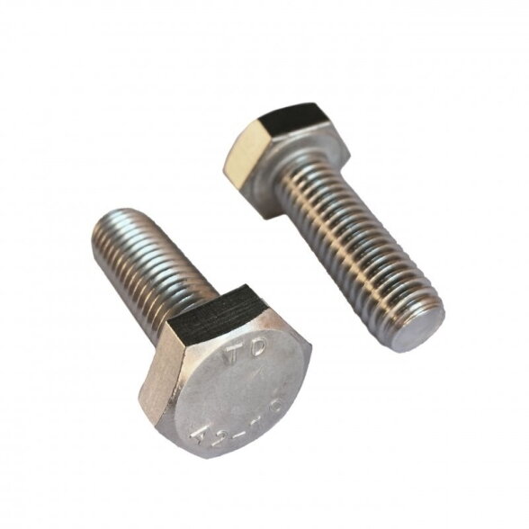 Varžtas PROFIX DIN933 M10-30 A2, 5vnt. Varžtas PROFIX DIN933 M10-30 A2, 5vnt.