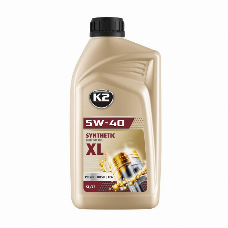 Variklinė alyva K2 5W-40 sintetinė, 1L Variklinė alyva K2 5W-40 sintetinė, 1L