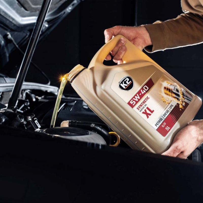 Variklinė alyva K2 5W-40 sintetinė, 5L 1 Variklinė alyva K2 5W-40 sintetinė, 5L 1
