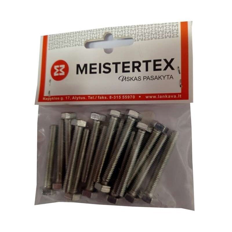 Varžtas DIN933 6x40mm MEISTERTEX (15vnt) Varžtas DIN933 6x40mm MEISTERTEX (15vnt)