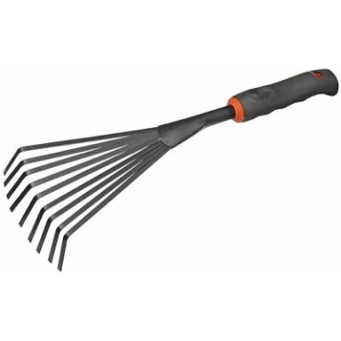 Grėbliukas DE LUXE KT-Y6006 Vėduoklė, 12cm Grėbliukas DE LUXE KT-Y6006 Vėduoklė, 12cm