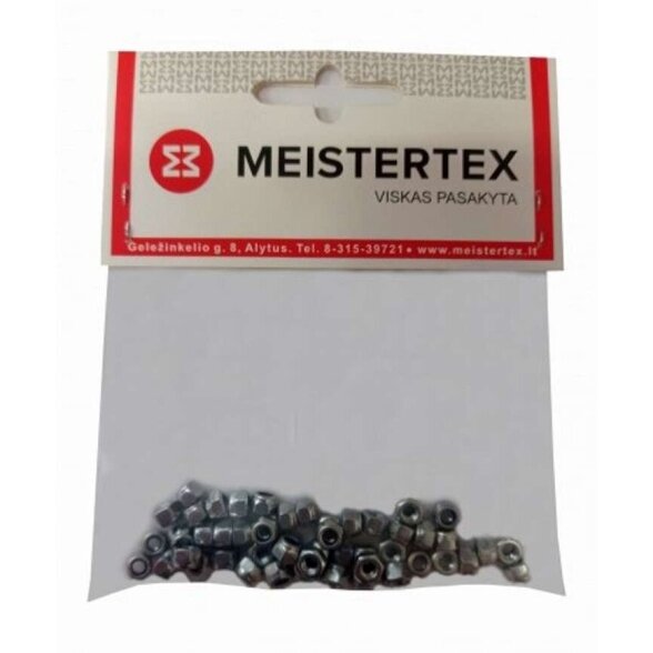 Veržlė DIN985 M4 MEISERTEX (50vnt) Veržlė DIN985 M4 MEISERTEX (50vnt)