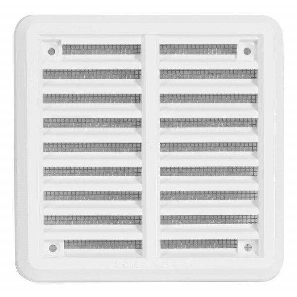 Ventiliacinės grotelės HACO VM100100K, 100x100mm balta sp. Ventiliacinės grotelės HACO VM100100K, 100x100mm balta sp.