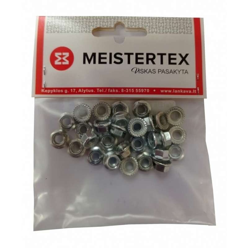 Veržlė DIN6923 M6 MEISERTEX (30vnt) Veržlė DIN6923 M6 MEISERTEX (30vnt)