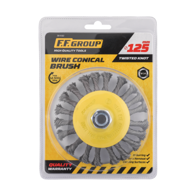 Daugiašakis šlifavimo šepetys FF GROUP M14 38691, 100mm