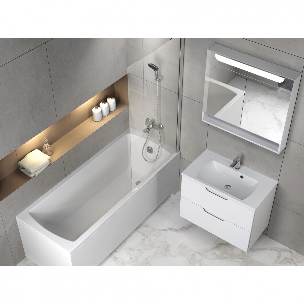 Vonia RAVAK Classic II, 140x70cm 1 Vonia RAVAK Classic II, 140x70cm 1