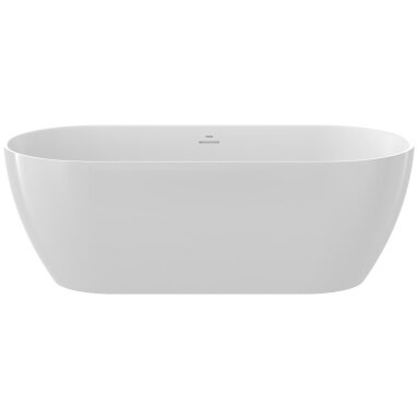 Vonia RAVAK Freedom O Tec, 170x77cm balta ir chromo sp. nutekėjimas Vonia RAVAK Freedom O Tec, 170x77cm balta ir chromo sp. nutekėjimas