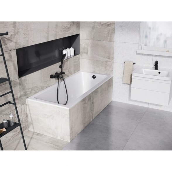 Vonia RAVAK 10° slim, 170x75cm 1