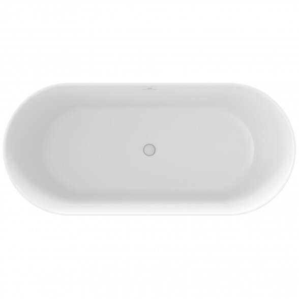 Vonia RAVAK Freedom O Tec, 170x77cm pilkai žalia ir baltos sp. 1