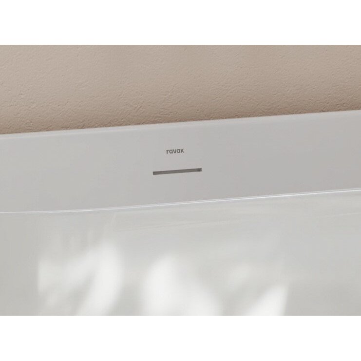 Vonia RAVAK Freedom O Tec, 170x77, Smoke Grey/balta ir nubėgimas baltos sp. 3