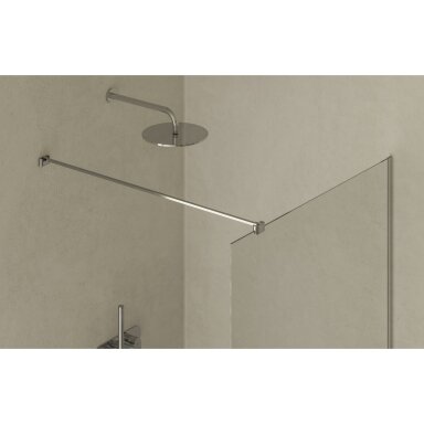 Dušo kabina RAVAK Walk-In Air Wall, 100cm blizgi ir skaidrus stiklas Dušo kabina RAVAK Walk-In Air Wall, 100cm blizgi ir skaidrus stiklas