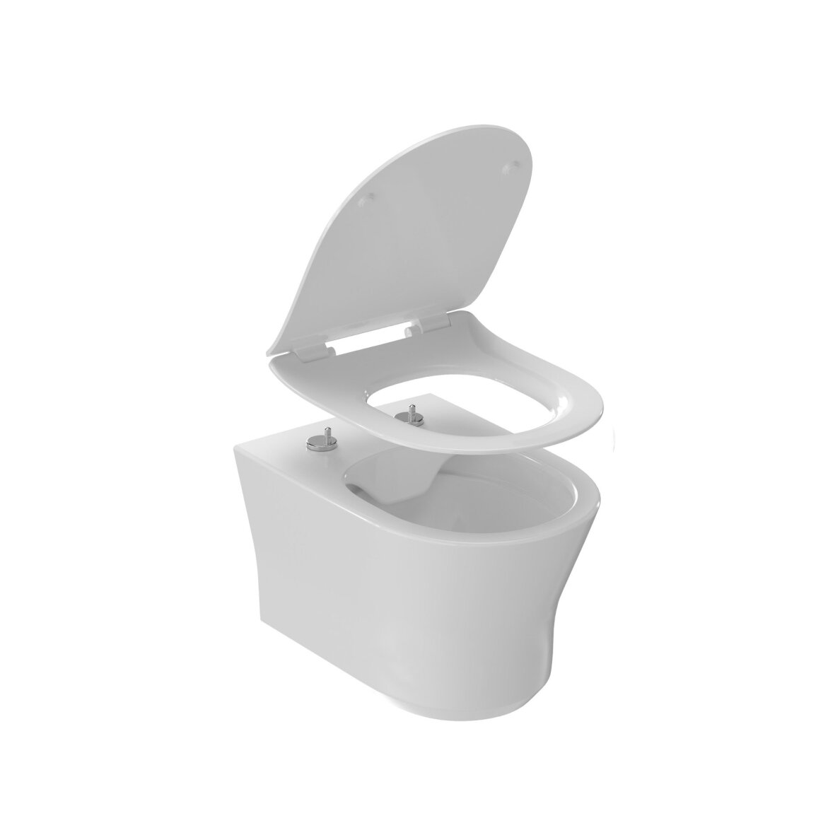 WC unitazo dangtis Ypsilon, baltas 3