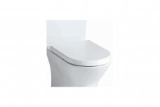 Nexo WC klozeto sėdynė su dangčiu soft-close, balta
