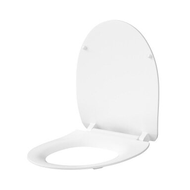 Klozeto dangtis CERSANIT Moduo Delfi Slim, balta sp.