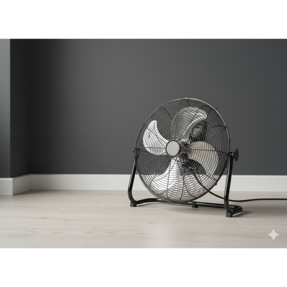 Ventiliatorius BACKHOME 8984, 70W juoda sp.   5