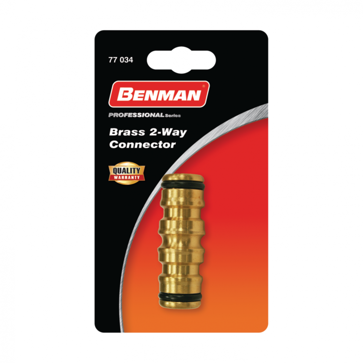 Žalvarinė žarnos jungtis BENMAN 77034 1