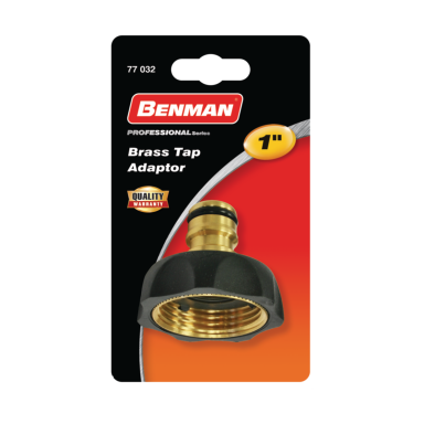 Žalvarinė žarnos jungtis BENMAN 77032, 1''