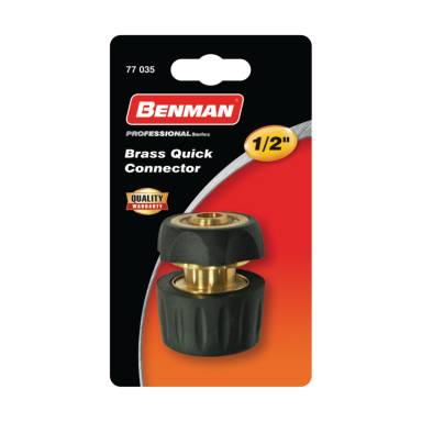 Žalvarinė žarnos jungtis BENMAN 77035, 1/2"-5/8"